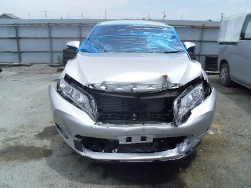 Damaged and scrap vehicle example